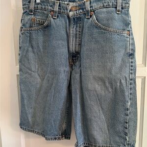 Levi's Blue Jorts